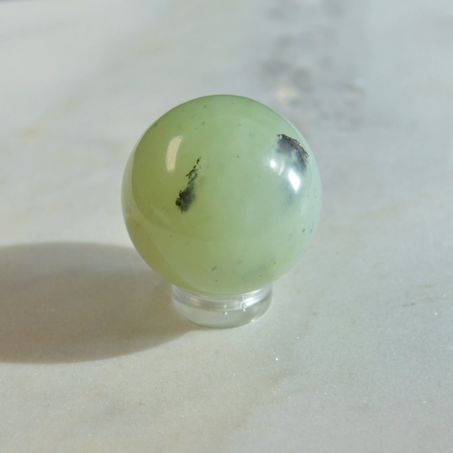 Prehnit Kugel 30mm