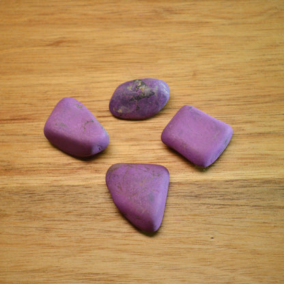 Purpurit Trommelstein