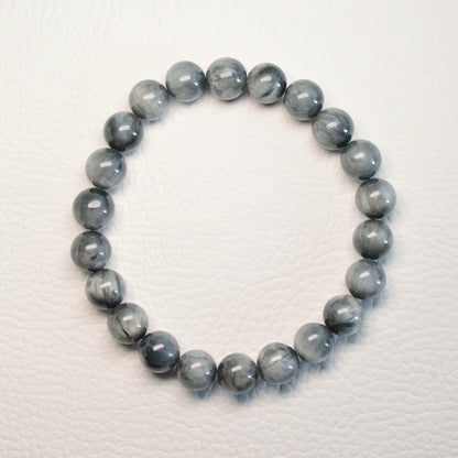 Quarz-Katzenauge Armband - 8mm