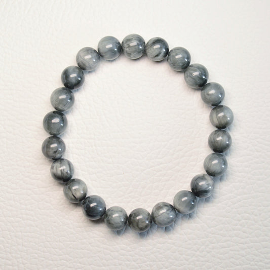 Quarz-Katzenauge Armband - 8mm