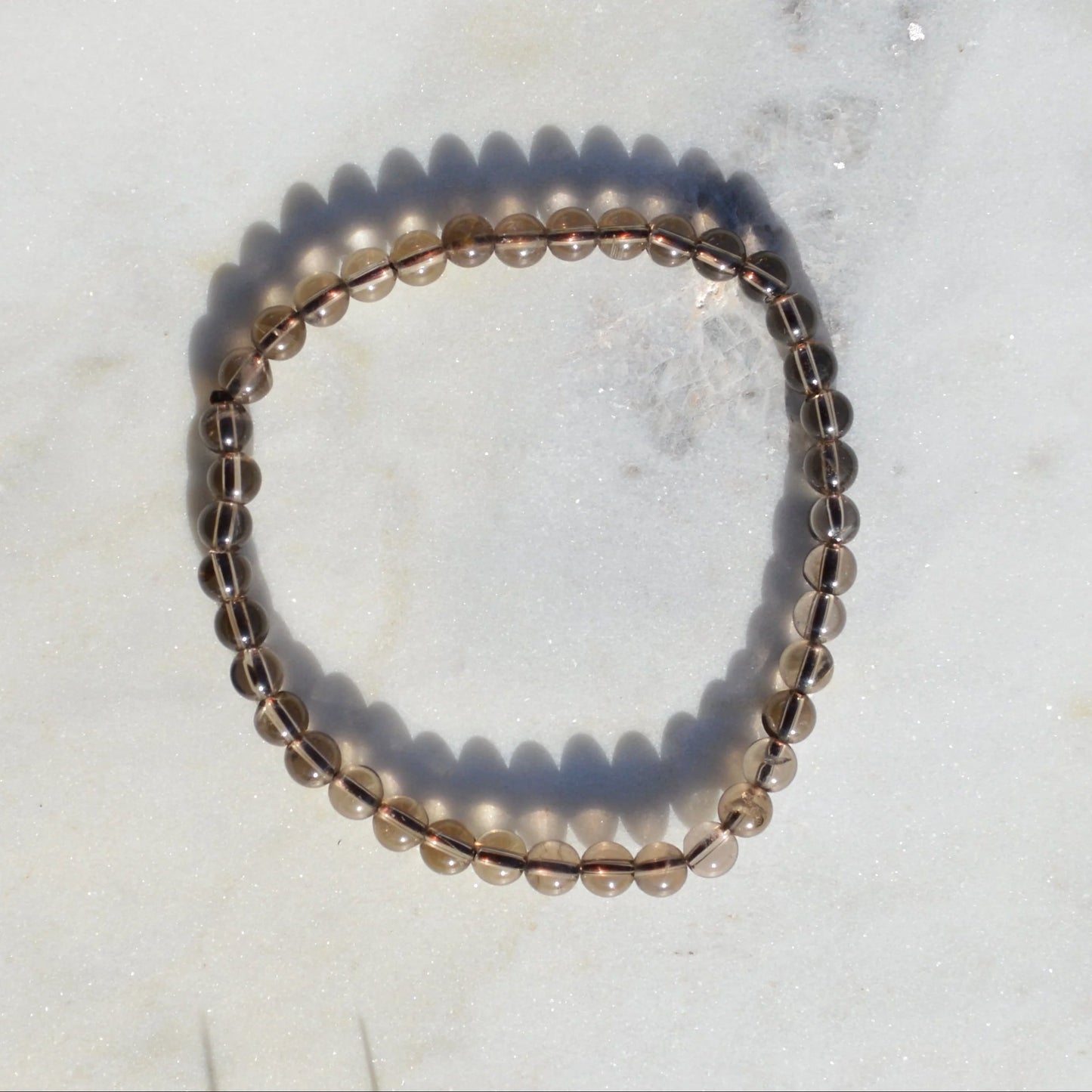 Rauchquarz Armband - 6mm, 8mm