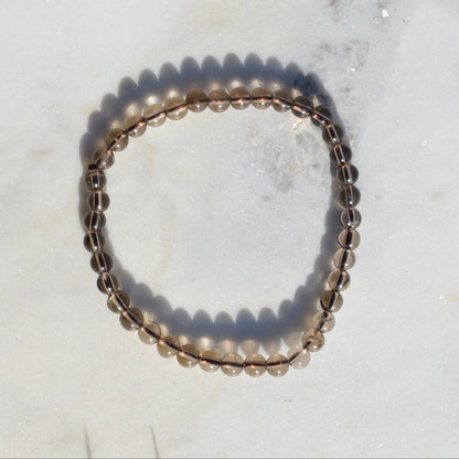 Rauchquarz Armband - 6mm, 8mm