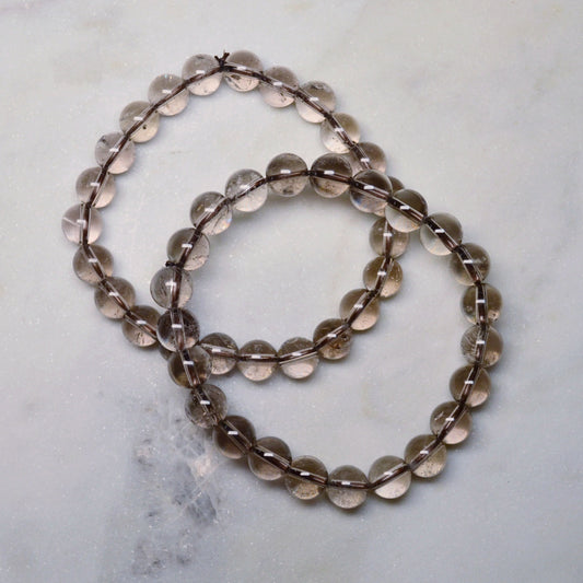 Rauchquarz Armband (Hell) - 8mm