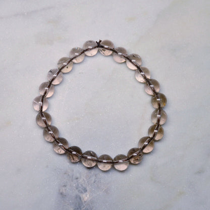 Rauchquarz Armband (Hell) - 8mm