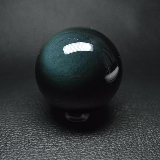 Regenbogen-Obsidian Kugel 53mm