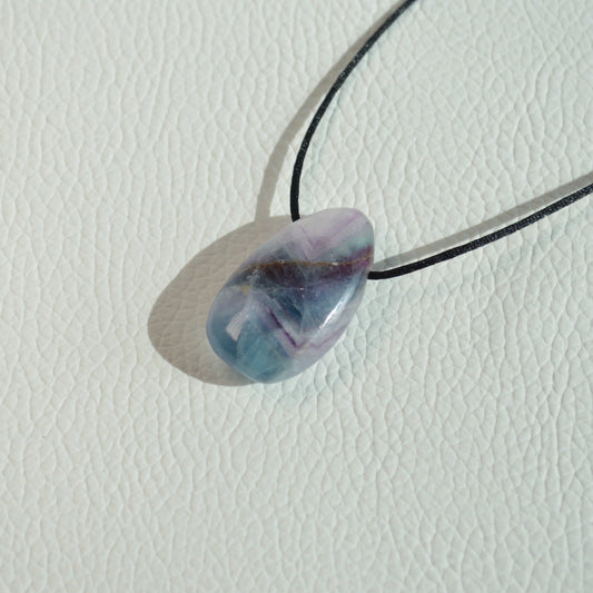 Regenbogenfluorit Anhänger