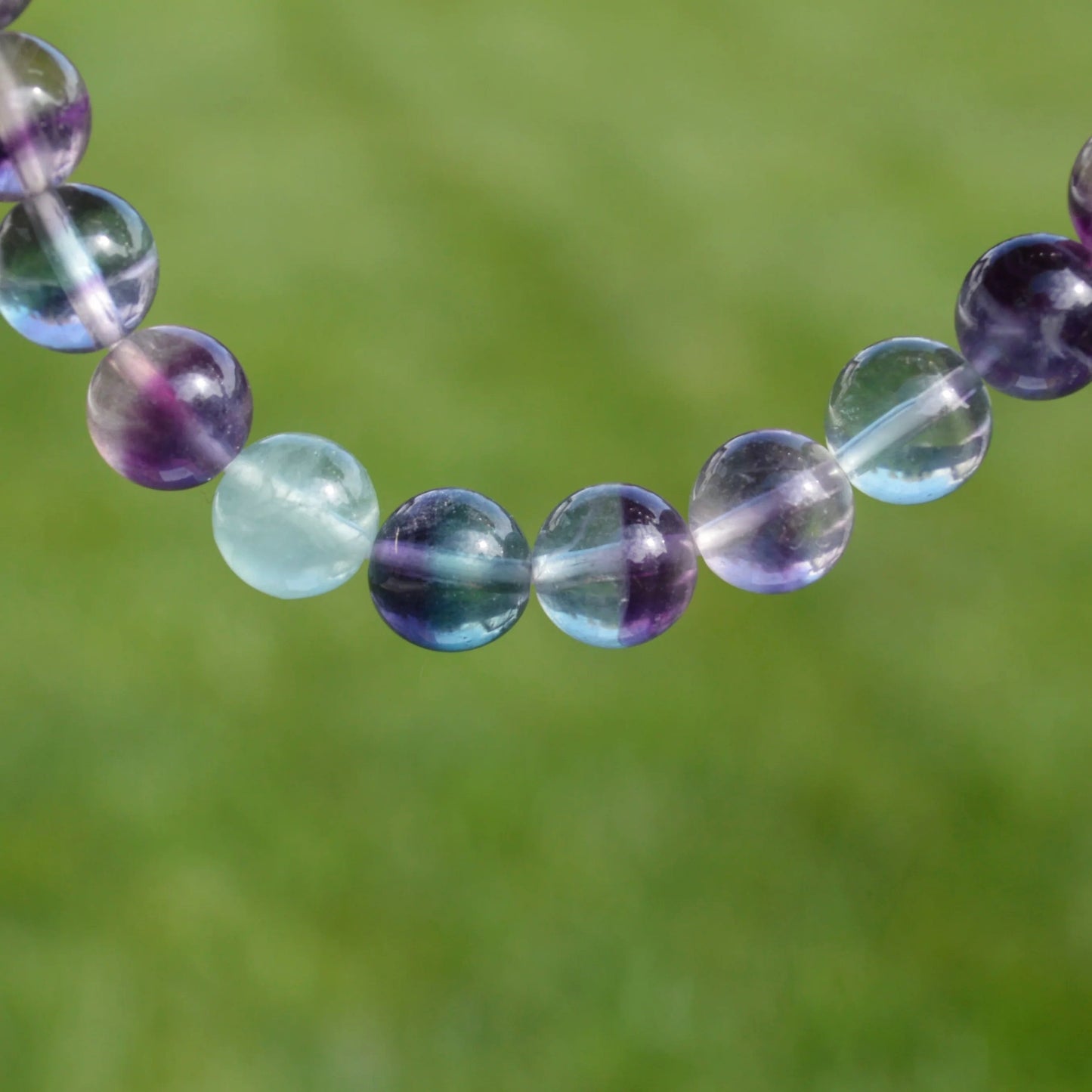 Regenbogenfluorit Armband - 6mm, 8mm