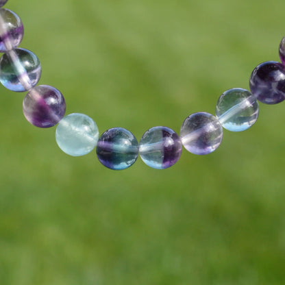 Regenbogenfluorit Armband - 6mm, 8mm