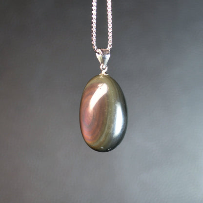 Regenbogen-Obsidian Anhänger