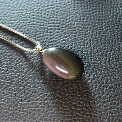 Regenbogen-Obsidian Anhänger