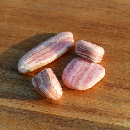 Rhodochrosit Trommelstein