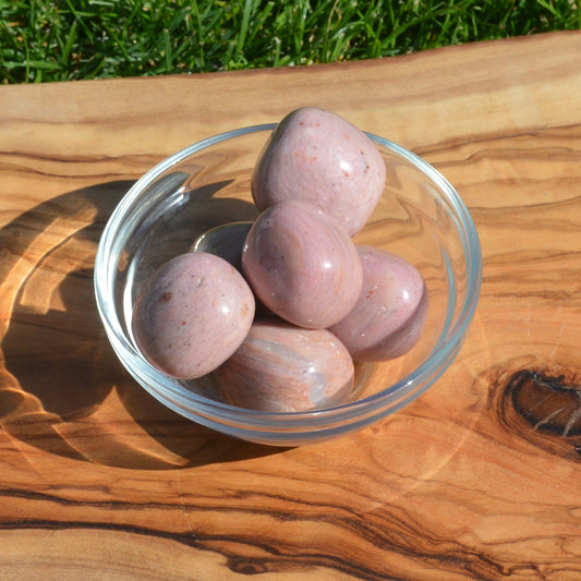 Rhodonit Trommelstein