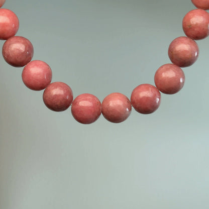 Rhodonit Armband - 8mm, 6mm