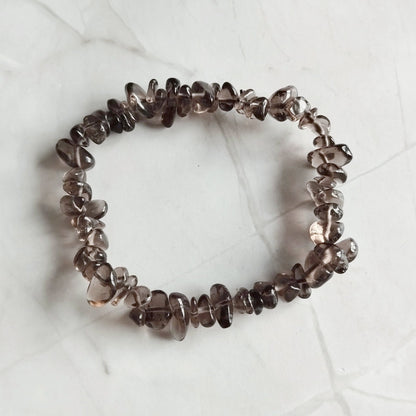 Rauchquarz Splitterarmband