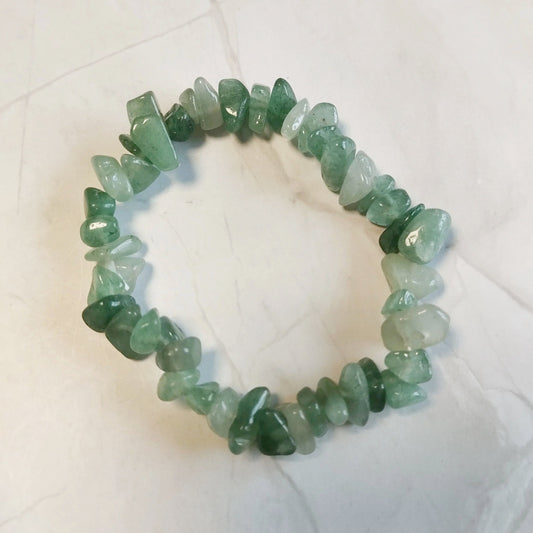 Grüner Aventurin Splitterarmband