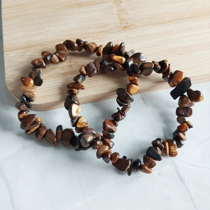 Tigerauge Splitterarmband