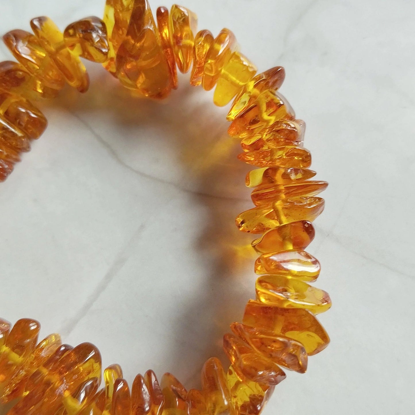 Bernstein Splitterarmband