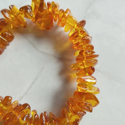 Bernstein Splitterarmband