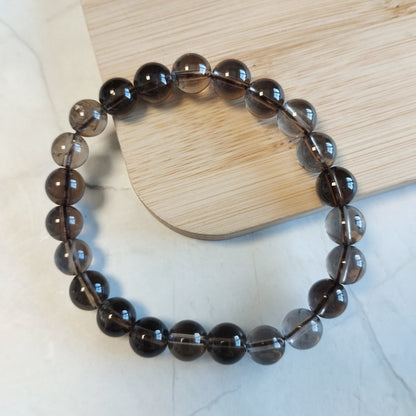 Rauchquarz Armband - 6mm, 8mm