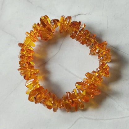 Bernstein Splitterarmband