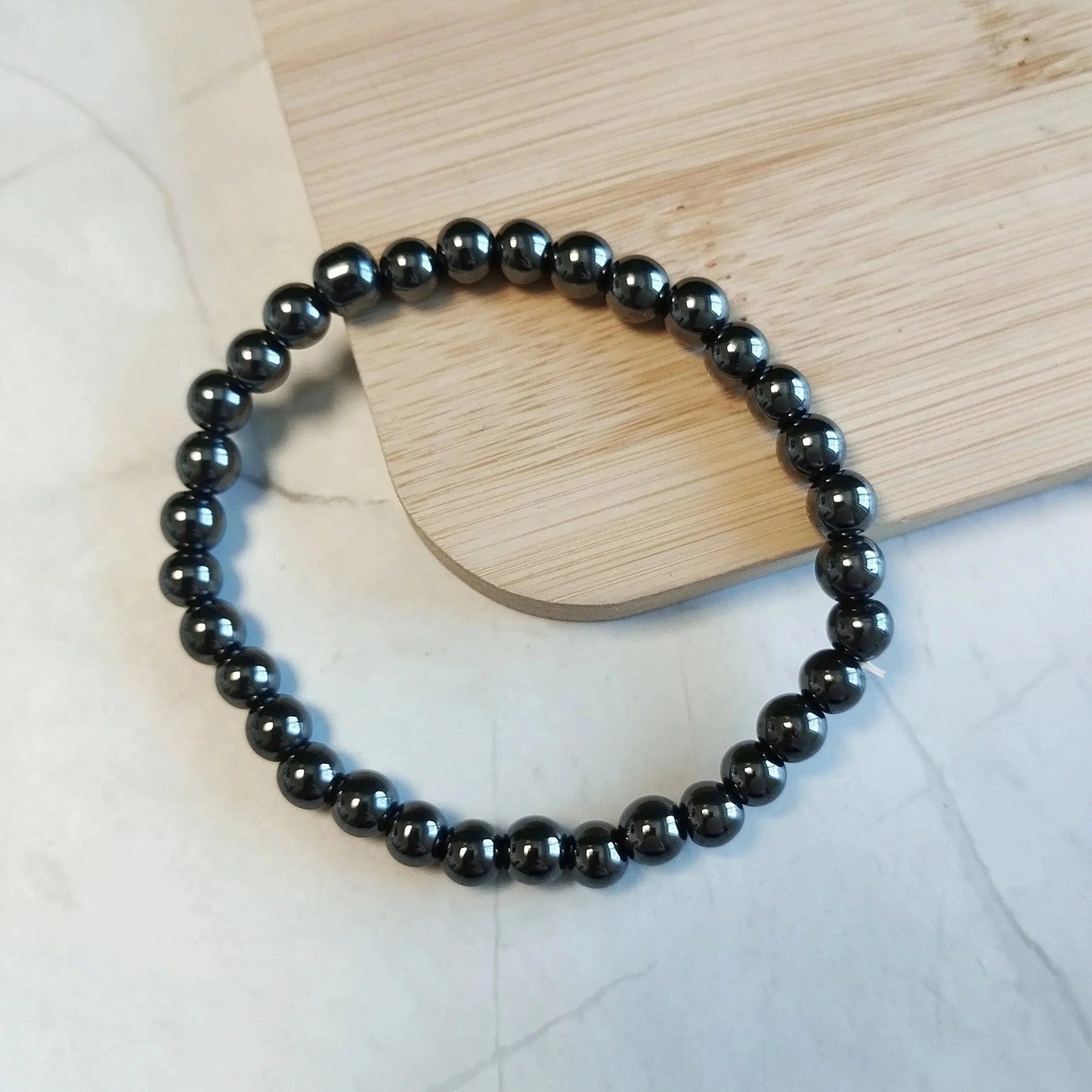 Hämatit Armband - 6mm, 8mm