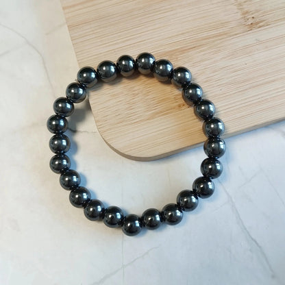 Hämatit Armband - 6mm, 8mm