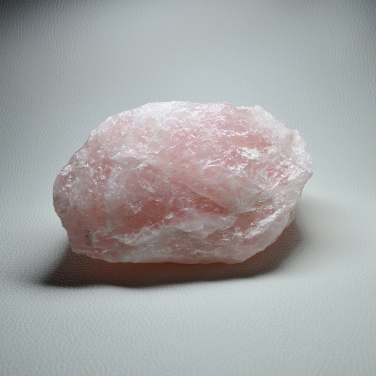 Rosenquarz Rohstein 1kg