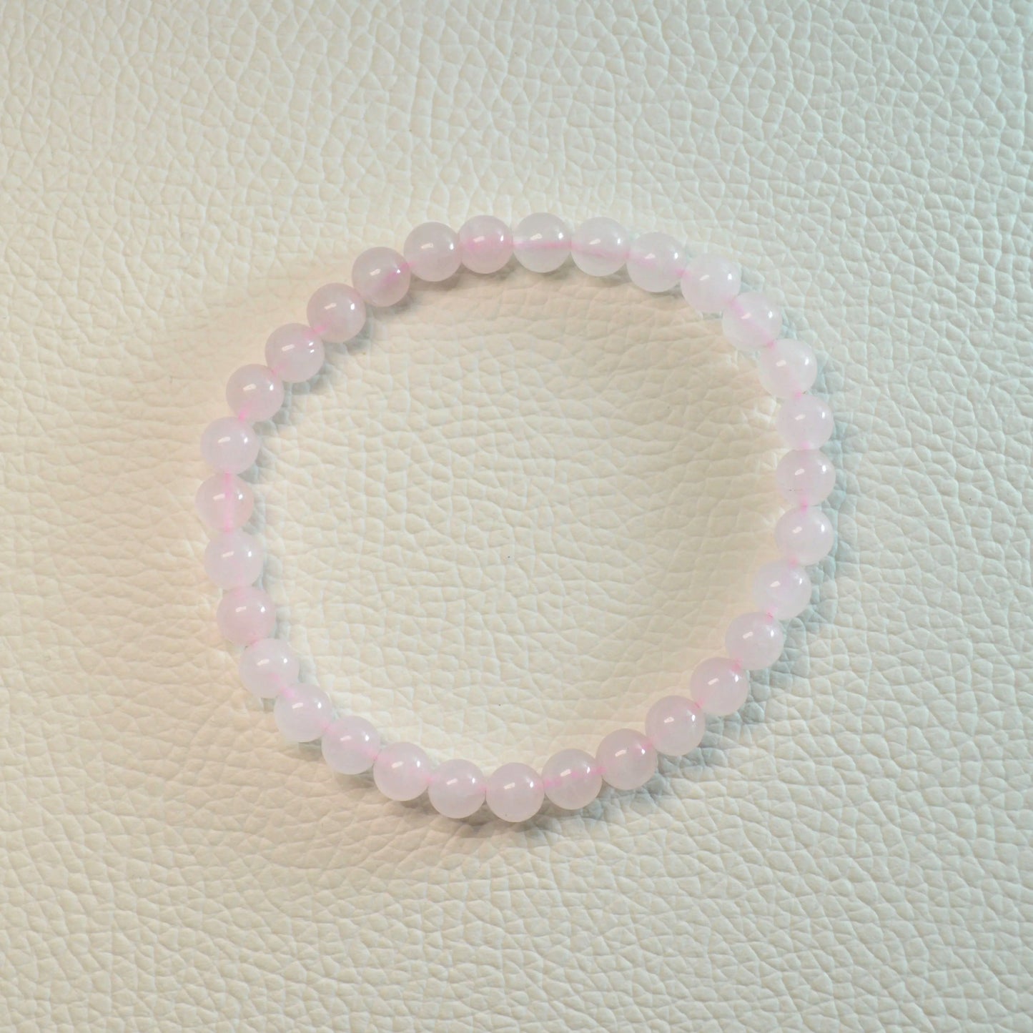 Rosenquarz Armband - 6mm, 8mm