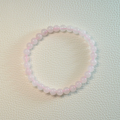 Rosenquarz Armband - 6mm, 8mm