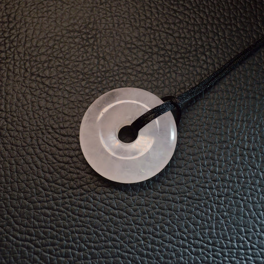 Rosenquarz Donut - 30mm