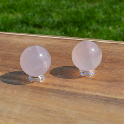 Rosenquarz Kugel 30mm