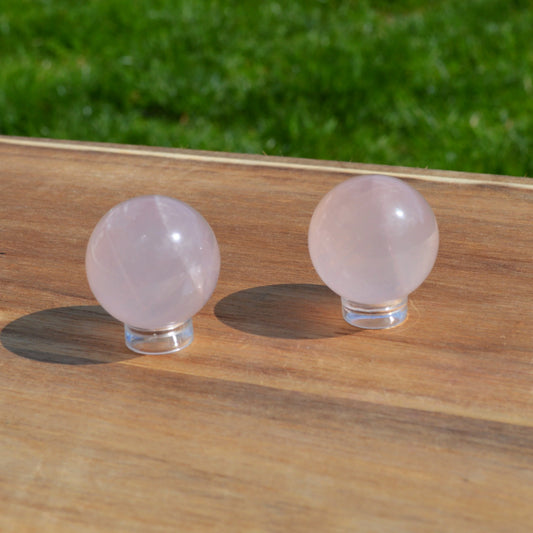 Rosenquarz Kugel 30mm