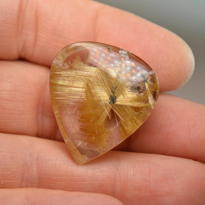 Goldstern Rutilquarz