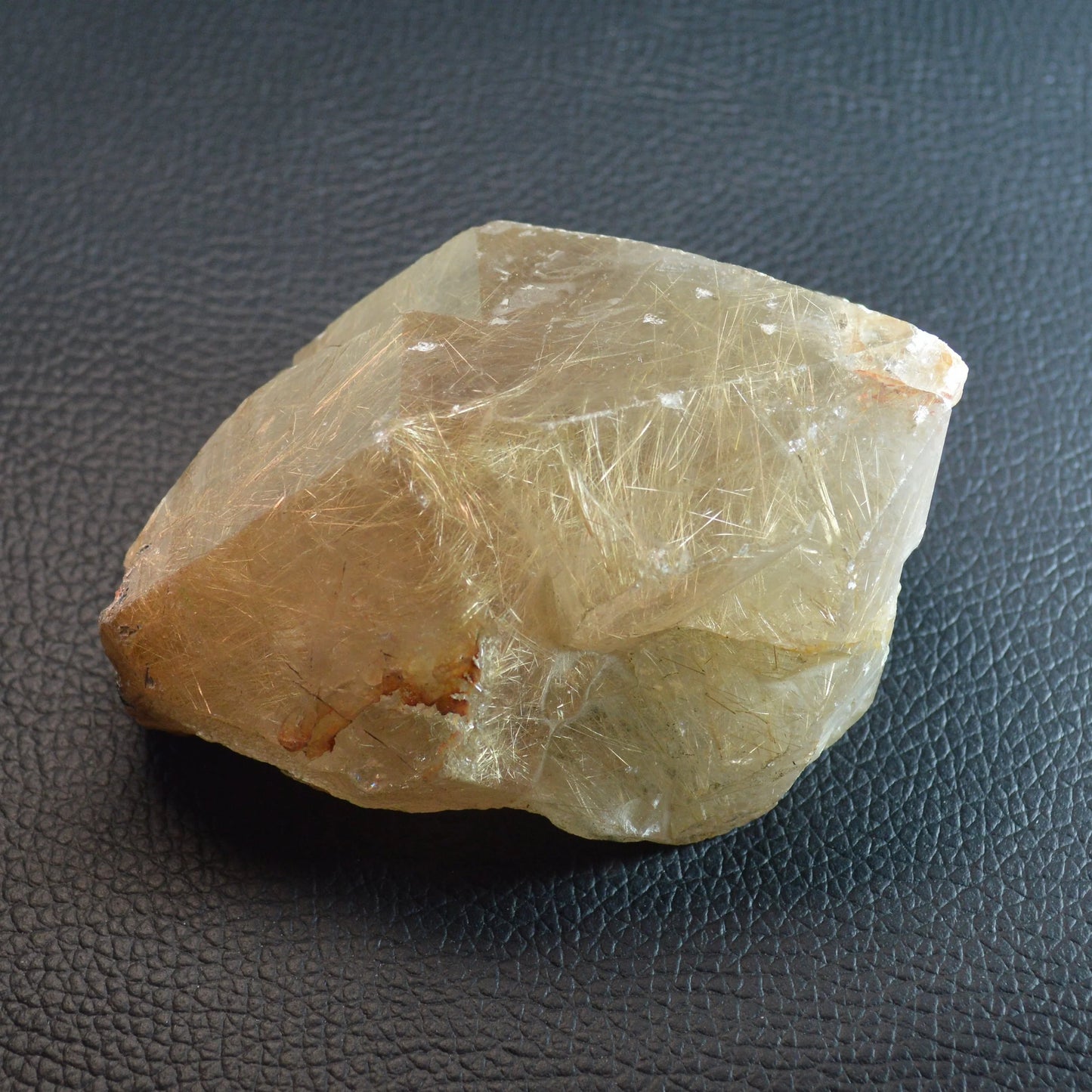 Gold Rutilquarz Spitze