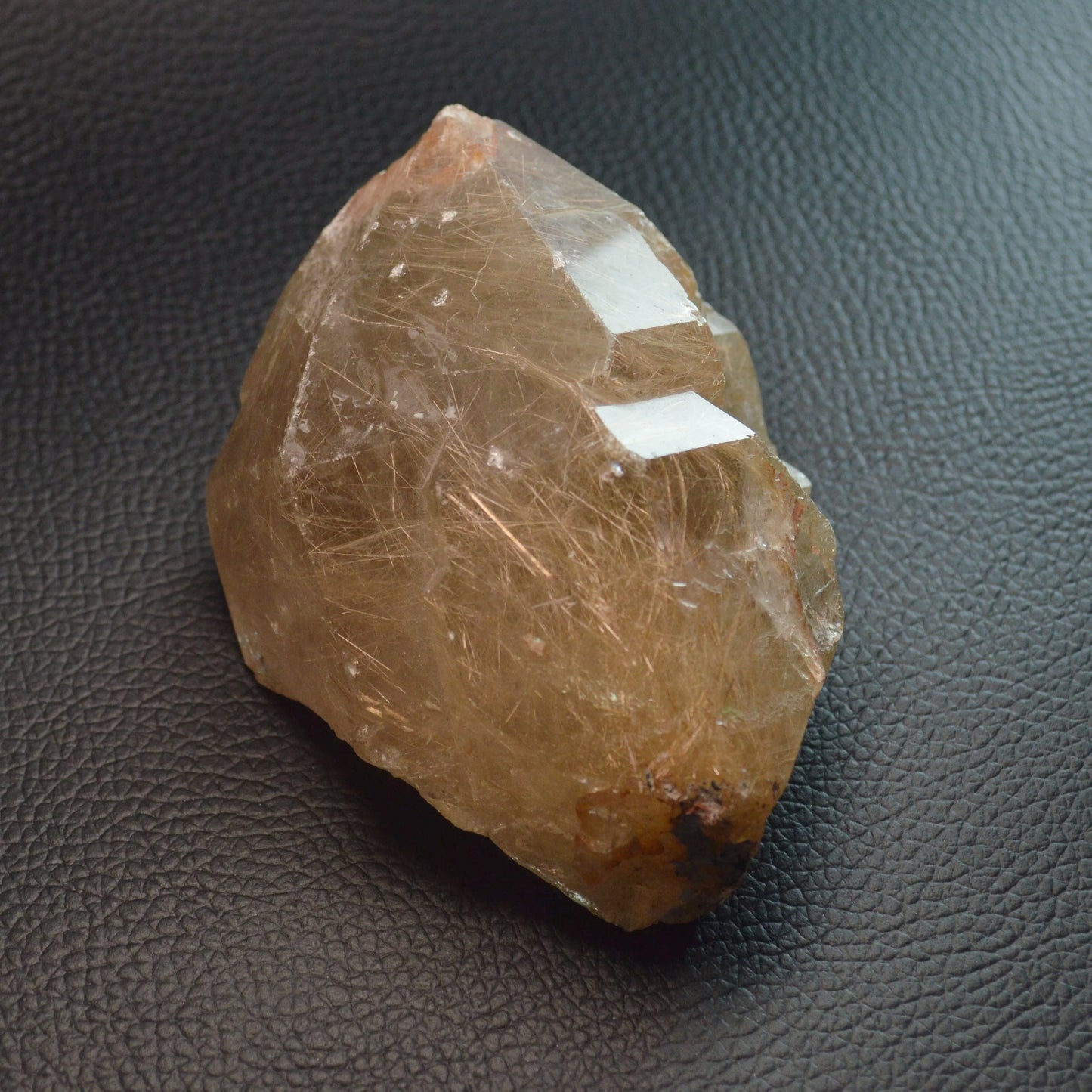 Gold Rutilquarz Spitze