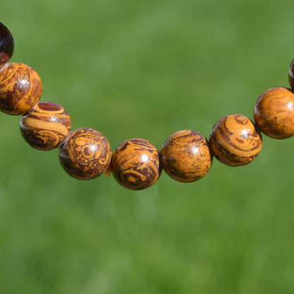 Schlangenhaut Jaspis Armband - 8mm