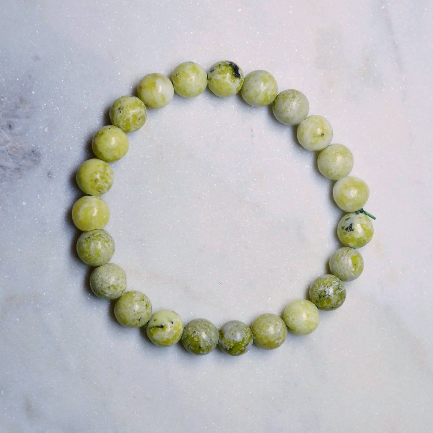 Lizardit (Serpentin) Armband - 8mm