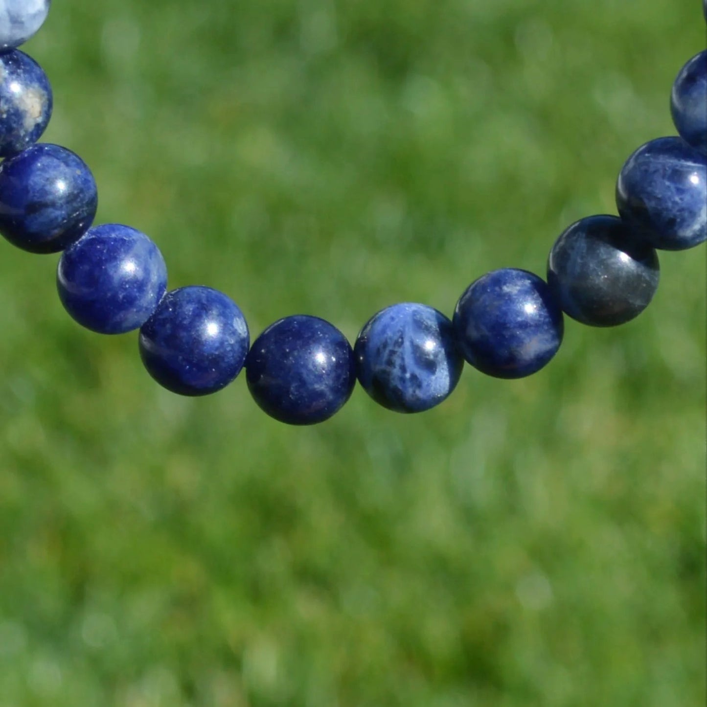 Sodalith Armband - 6mm, 8mm