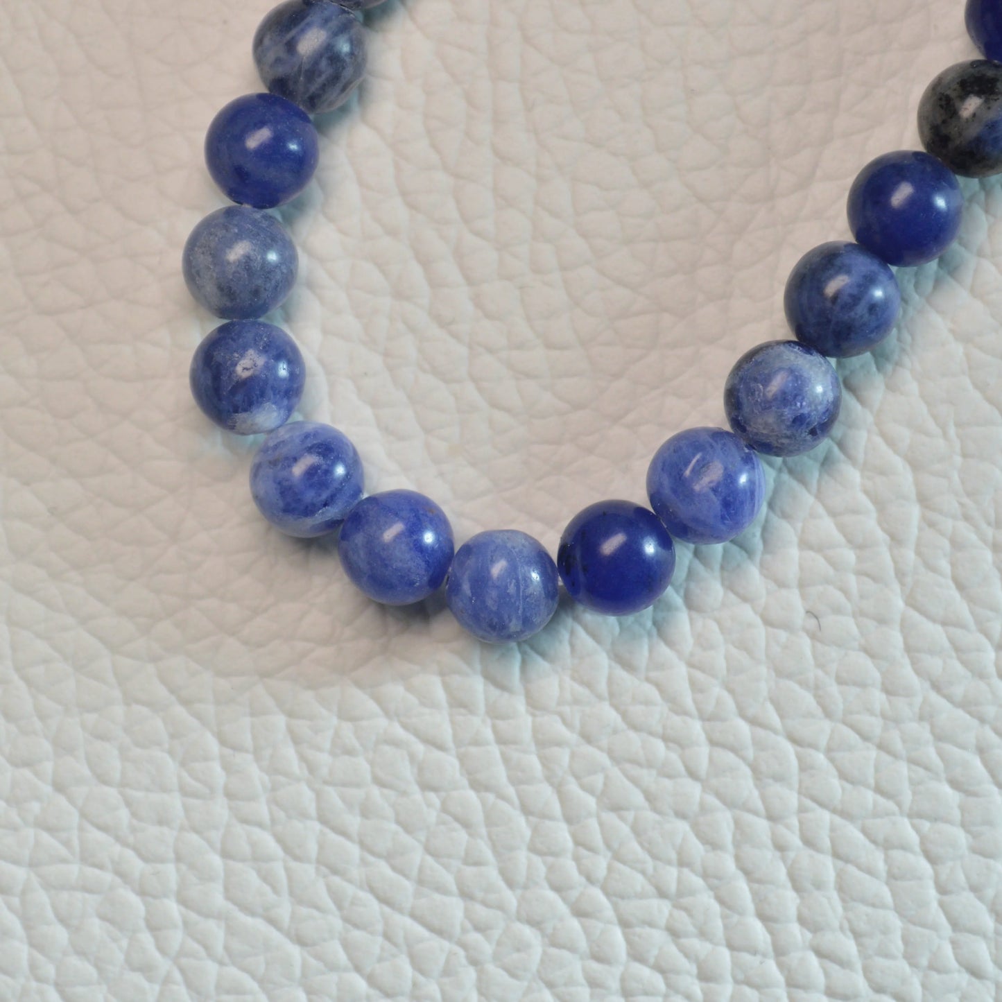 Sodalith Halskette 45cm - 6mm