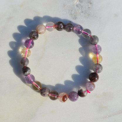 Super Seven Armband - 6mm, 8mm