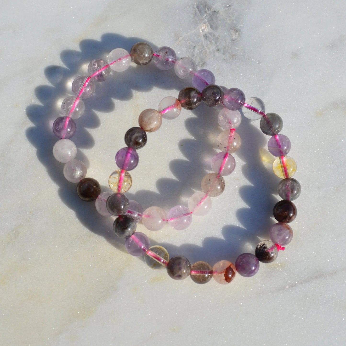 Super Seven Armband - 6mm, 8mm