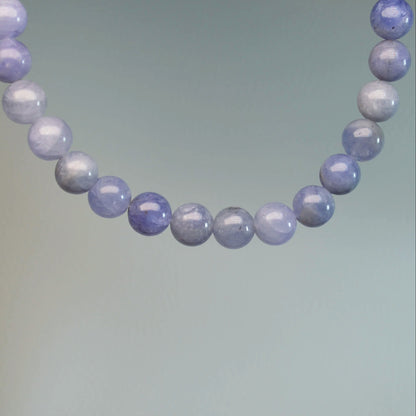 Tansanit Armband - 6mm