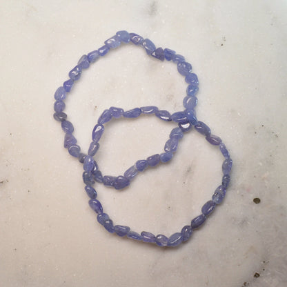 Tansanit Nugget Armband