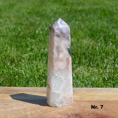 Kirschblüten-Pinkamethyst Turm, wähle deinen Favoriten