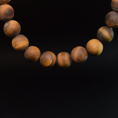 Tigerauge Armband (Matt) - 8mm