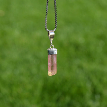 Bicolor-Turmalin Anhänger