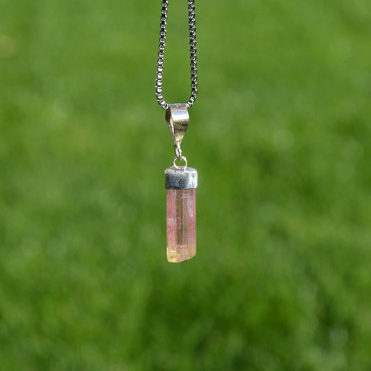 Bicolor-Turmalin Anhänger