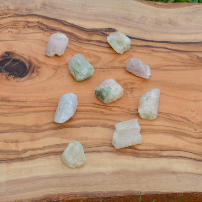 Mehrfarbiger Turmalin, verschiedene Größen