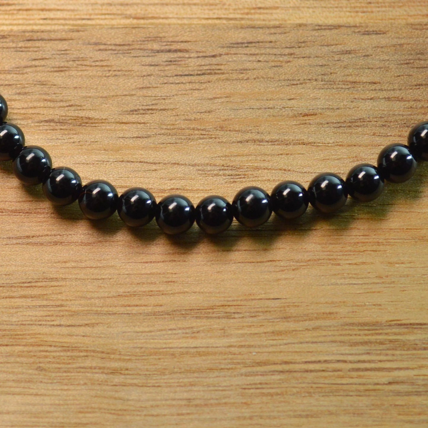 Schörl-Turmalin Fußkettchen - 4mm