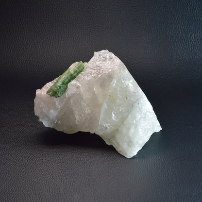 Verdelith- und Wassermelonen-Turmalin in Quarz